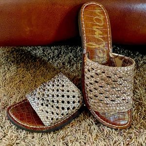 Sam Edelman size 7 slip on sandals